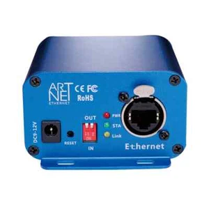 Artnet to DMX Controller, DMX Ethernet Lighting Controller, 3 Pin Output - Picture 1 of 6