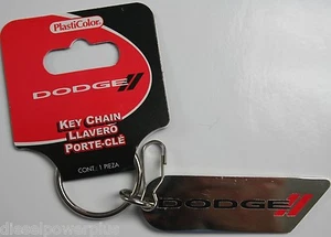 RAM keychain holder badge clip key ring latch Leather Mopar Chrysler Chain - Picture 1 of 1