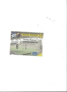 Sammler Ticket : BORUSSIA DORTMUND - FC HANSA ROSTOCK, Saison 1997 / 1998 - Bild 1 von 1