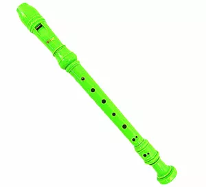 New Green Soprano Recorder-Baroque Fingering+Fingering Chart+Cleaning Rod - Picture 1 of 1