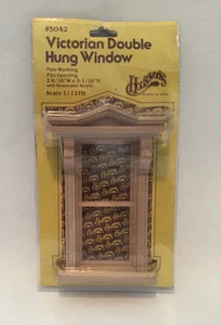  Houseworks Vintage Victorian Double Hung Window # 5042 Non-Working 1/12 Scale 