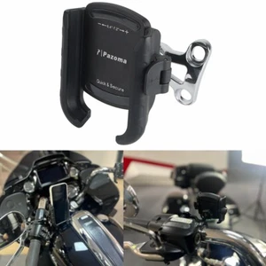 Phone Carrier Mount Holder Stand Brackets For Harley Road Glide Limited/Special - Picture 1 of 9