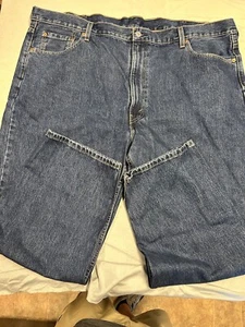 Levi's 550 entspannte Passform mittlere gewaschene Jeans blau (groß & groß Größe: 48 x 29) - Bild 1 von 4