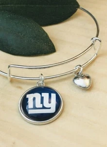Brazalete Expandible Dije Equipo de Fútbol Americano de la NFL Gigantes de la NFL - Imagen 1 de 7
