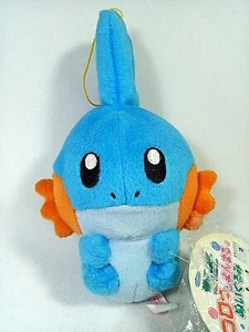 Pokemon MUDKIP AG 7 " Plush Doll Figure BANPRESTO Japan UFO Prize 2003 H/Tag HTF - Picture 1 of 11