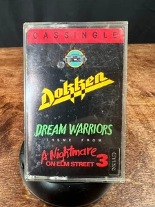 Dokken Dream Warriors A Nightmare On Elm Street 3 Cassingle 1987 Elektra - Picture 1 of 6