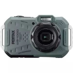 Pentax WG-1000 wasserdichte digitale Kompaktkamera – olivfarben - Bild 1 von 7