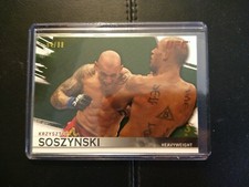 #84/88 Krzysztof Soszynski Rare Green Parallel Card 2010 Topps UFC Knockout