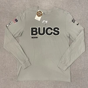 Nike Salute To Service Tampa Bay Bucs Herren Medium Langarmshirt Neu - Bild 1 von 7