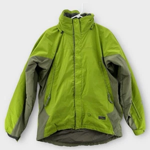 Patagonia Jacket Mens Medium Green Storm Hard Shell Waterproof R Series Ski Snow - Picture 1 of 10