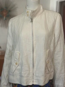 Lauren Ralph Lauren Jacket Size 10 White - Picture 1 of 5
