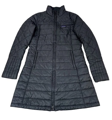 Patagonia Radalie Insulated Coat Parka Puffer Jacket Long 27695 Forge Gray M - Image 1 of 4