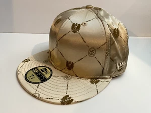 ES Skateboarding New Era Fitted Hat Cap Supreme 7 1/2 Gold Satin - Bild 1 von 10