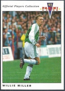 FÚTBOL PANINI 92-COLECCIÓN OFICIAL JUGADORES-#363-HIBERNIAN-WILLIE MILLER - Imagen 1 de 2