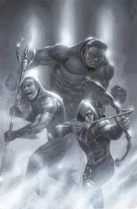 AQUAMAN GREEN ARROW DEEP TARGET #6 - Santucci Cover A - NM - DC - Picture 1 of 1