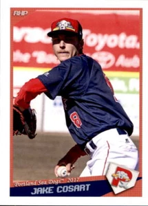 2017 Portland Sea Dogs Grandstand #6 Jake Cosart Houston Texas TX Baseball Card - Picture 1 of 2