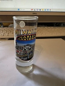 milwaukee Harley Davidson Milwaukee Wisconsin Shot Glass - Picture 1 of 3