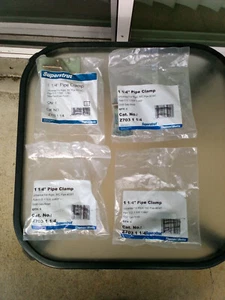 4 Packages of Thomas&Betts Pipe Clamps 1 1/4" Cat. # Z703... 2 ct each bag - Picture 1 of 2