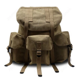 Replica US Army Military Vietnam War Field Zaino Uomo Tela Tracolla Borsa - Foto 1 di 9