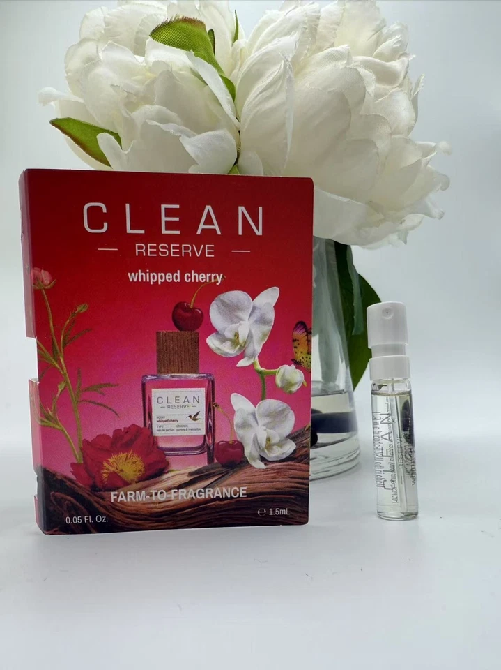 Clean Reserve Whipped Cherry Eau de Parfum 1,5 ml amostra spray - Imagem 1 de 1