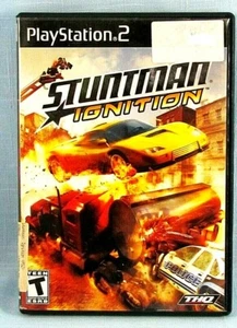 PS2 GAME STUNTMAN IGNITION THQ TEEN RATED 2007 WITH ORIGINAL DISC MANUAL & CASE - Picture 1 of 5