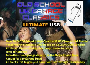 Old School UK Garage – The Ultimate USB Collection (140GB | 10,000+ Tradks) - Zdjęcie 1 z 1