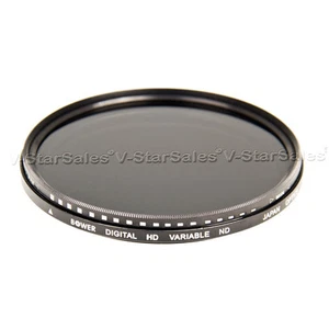 Bower 58mm Variable Neutral Density Fader NDX Filter ND2 to ND1000 FN58 - Picture 1 of 3