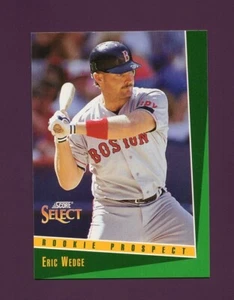 1992 Score Select Eric Wedge #401 Boston Red Sox - Picture 1 of 2