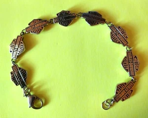Multiple bar and shield Harley Davidson bracelets - Picture 1 of 1