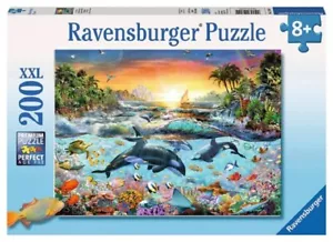 Ravensburger 200 Piece Jigsaw Puzzle - Orca Paradise - Picture 1 of 1