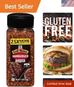 Aromatischer Knoblauch, Zwiebel & Pfeffer Hamburger Gewürz - 7,75 Oz Super Angebot - Bild 1 von 10