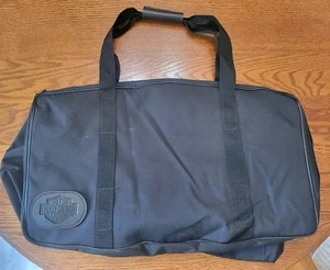 Harley Davidson Seesack aus geprägtem schwarzem Nylon 23 x 9 x 13 Zoll - Bild 1 von 6
