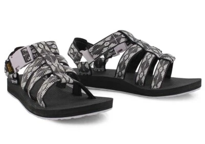 NWOB WOMENS 10 CANYON BLACK/IRIS 1106854 TEVA ORIGINAL DORADO GLADIATOR SANDALS - Image 1 of 4
