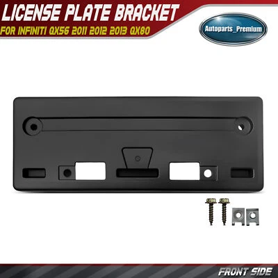 Soporte de matrícula delantero para INFINITI QX56 2011 2012 2013 QX80 SUV 962101LA0A Foto 1 de 4