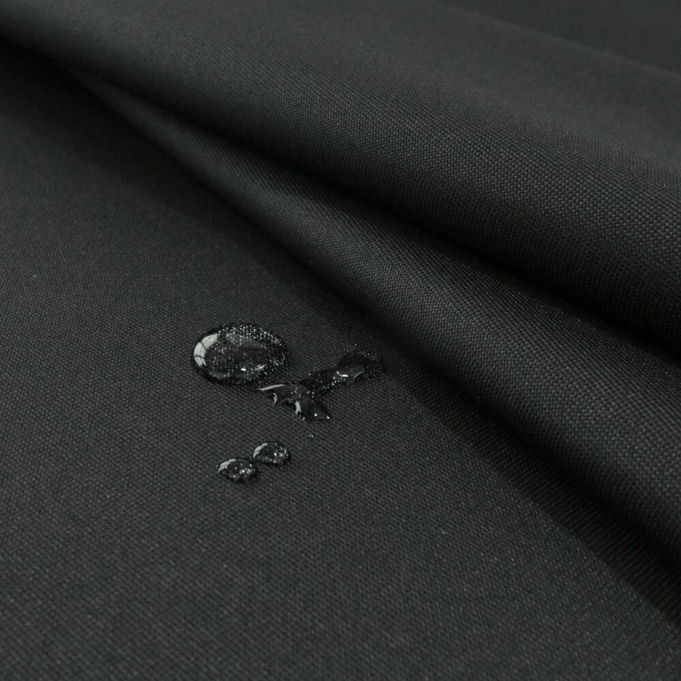 Weicher Wasserdichter Verdeck Planestoff ist Reißfest Robust Meterware Schwarz - Bild 1 von 1