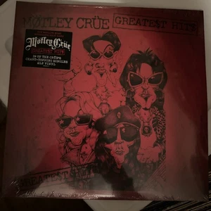 MOTLEY CRUE - GREATEST HITS - VINYL 2-LP SET " NEW, SEALED " - Picture 1 of 2