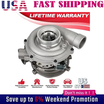 Cargador turbo para Ford Super Duty F-350 2003 2004 6,0 L Powerstroke GT3782VA Foto 1 de 4