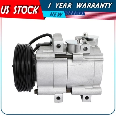 A/C AC Compressor For 2005-2006 Ford Escape Mercury Mariner Mazda Tribute 2.3L - Image 1 of 4