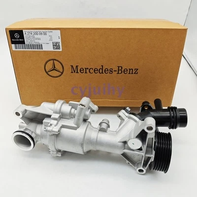 2742000900 For 2015 16-2018 Mercedes-Benz C300 2.0L Engine Water Cooling Pump - Image 1 of 4