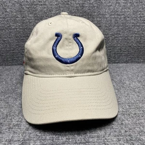 Indianapolis Colts Mütze Kappe Riemen hinten Herren hellbraun NFL Football SGA Promo - Bild 1 von 9