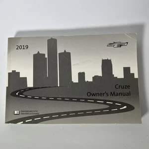 2019 Chevrolet Cruze Owners Manual User Guide Reference Operator Book - Picture 1 of 3