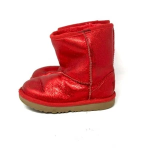 UGG Classic II rot metallic Stiefel Kleinkind Größe 11 - Bild 1 von 8