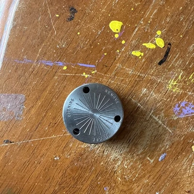 ORIGINAL LID TOP JIGGLER WEIGHT VENT TUBE PIPE JIGGLER for Mirro Pressure Cooker - Image 1 of 2