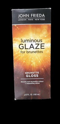 Brillo de cabello moreno brillante esmalte luminoso John Frieda aumenta el brillo 6,5 fl oz Foto 1 de 2