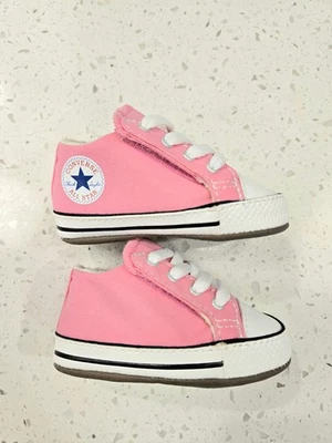 Zapatilla deportiva Converse Chuck Taylor All Star Easy On, color rosa talla 2 bebé Foto 1 de 4