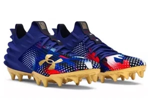 Größe 13 Under Armour UA Spotlight 4 MC USA Fußballschuhe 3027307-400 Herren - Bild 1 von 12