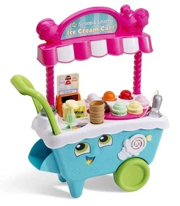 Leap Frog Scoop and Learn Ice Cream Cart 20+ pieces Ages 2+ - Picture 1 of 9