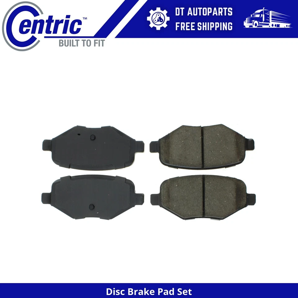 Para Ford Taurus 2010-2019 | Pastillas de freno de disco traseras centradas | Cerámica Foto 1 de 4