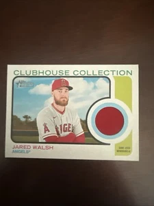 2022 Topps Heritage High Number - Clubhouse Collection Relics Jared Walsh π₯ - Picture 1 of 1