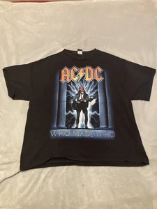 Herren AC/DC schwarzes ACDC T-Shirt - Größe XL Who Made Who Authentic Rockware LTD  - Bild 1 von 5
